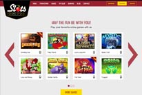 Great variety of games at Slots Capital